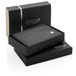 Etui na karty kredytowe Swiss Peak, ochrona RFID / Czarny P820.420