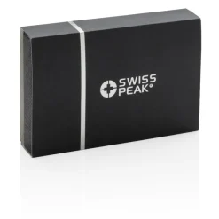 Etui na karty kredytowe Swiss Peak, ochrona RFID / Czarny P820.420