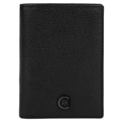 Etui na karty with flap Bond Brown / Czarny NLF202A