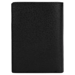 Etui na karty with flap Bond Brown / Czarny NLF202A