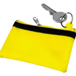 Etui na klucze, portmonetka, brelok do kluczy / żółty V2069-08