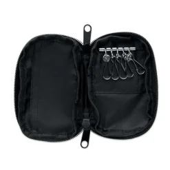 Etui na klucze z 300D RPET / Czarny MO2822-03