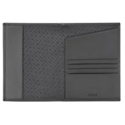Etui na paszport Double B Saffiano Grey / Szary HLP526H