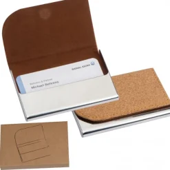 Etui na wizytówki ROBERTO / Beżowy 2226613