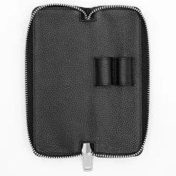 Etui pismiennicze Classic Grained Black / Czarny HLU417A