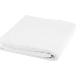 Evelyn bawełniany ręcznik kąpielowy o gramaturze 450 g/m² i wymiarach 100 x 180 cm / Biały 11700301