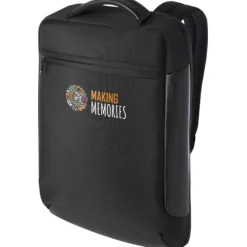 Expedition Pro kompaktowy plecak na laptopa 15,6-cali o pojemności 12 l wykonany z materiałów z recyklingu z certyfikatem GRS / Czarny 13005590