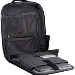 Expedition Pro kompaktowy plecak na laptopa 15,6-cali o pojemności 12 l wykonany z materiałów z recyklingu z certyfikatem GRS / Czarny 13005590