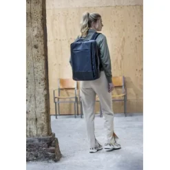 Expedition Pro rozszerzany plecak na laptopa 17 cali o pojemności 12 l wykonany z materiałów z recyklingu z certyfikatem GRS / Czarny 13005790