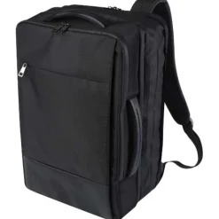 Expedition Pro rozszerzany plecak na laptopa 17 cali o pojemności 12 l wykonany z materiałów z recyklingu z certyfikatem GRS / Czarny 13005790