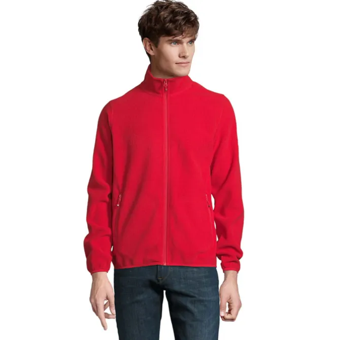 FACTOR męsi polar 280g / Czerwony S03823-RD-5XL