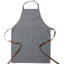 Fartuch kuchenny RPET / Szary V1593-19
