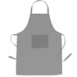 Fartuch kuchenny | Vance / Szary V9540-19