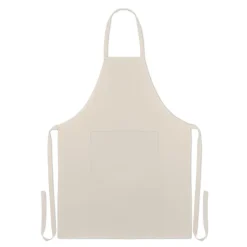 Fartuch z bawełny 200 gr/m² / Beżowy MO6262-13