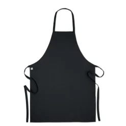 Fartuch z bawełny 200 gr/m² / Czarny MO6263-03