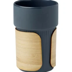 Fika kubek 340 ml z bambusową osłoną / Hale Blue 10080950