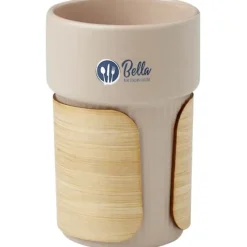 Fika kubek 340 ml z bambusową osłoną / Oatmeal 10080907