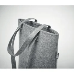 Filcowa torba na zakupy RPET / Szary MO6185-07