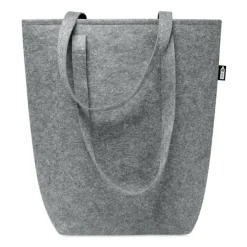 Filcowa torba na zakupy RPET / Szary MO6185-07