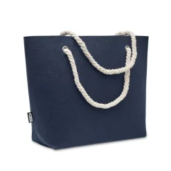 Filcowa torba plażowa RPET / Niebieski MO2416-04