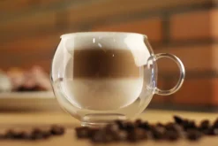 Filiżanka z podwójną ścianką Amo 220 ml Vialli Design / Bezbarwny VD20276
