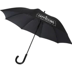 Fontana parasol z funkcją automatycznego otwierania, w optyce karbonowej i z przekrzywioną rączką o wymiarach 23