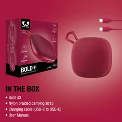 Fresh n Rebel Bold S3 Wodoodporny głośnik Bluetooth / Ciemnoszary LT49741-N0060