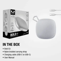 Fresh n Rebel Bold S3 Wodoodporny głośnik Bluetooth / Liliowy LT49741-N0071