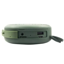 Głośnik bezprzewodowy 5W Air Gifts, radio, bezprzewodowe słuchawki douszne | Caleb / Zielony V7282-06