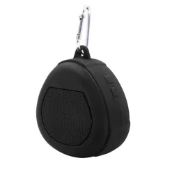 Głośnik bezprzewodowy 5W Air Gifts z karabińczykiem | Justice / Czarny V7281-03