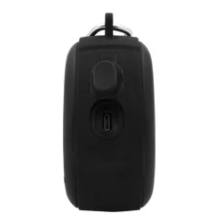 Głośnik bezprzewodowy 5W Air Gifts z karabińczykiem | Justice / Czarny V7281-03