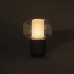 Głośnik bezprzewodowy 10W, lampka na biurko / Black P331.1501