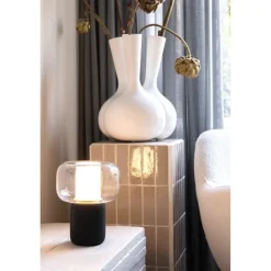 Głośnik bezprzewodowy 10W, lampka na biurko / Black P331.1501