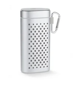 Głośnik bezprzewodowy z powerbankiem SOUND 4000 mAh / Srebrny 09091-00