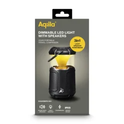 Głośnik Bluetooth Aqiila Soundbird B10 z podświetleniem i funkcją powerbanku / Czarny LT45207-N0002