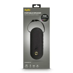 Głośnik Bluetooth Aqiila Soundbird CM 30 W z podświetleniem RGB / Czarny LT45211-N0002