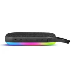 Głośnik Bluetooth Aqiila Soundbird CM 30 W z podświetleniem RGB / Czarny LT45211-N0002