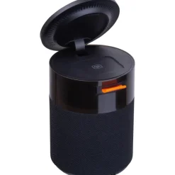 Głośnik bluetooth z ładowarką bezprzewodową Ferraghini RILEY / Czarny F25503