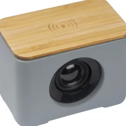 Głośnik bluetooth z ładowarką indukcyjną PILAR / Szary 2242607