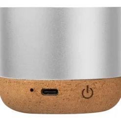 Głośnik bluetooth z aluminium z recyklingu BREST / Szary 424207