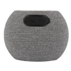 Głośnik 5 W i ładowarka bezprzewodowa 15 W R_PET & Bamboo / Szary LT95601-N0061