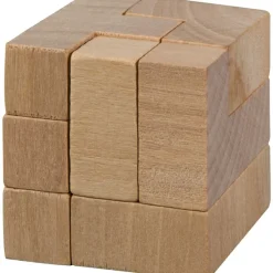 Gra układanka drewniana WIKTOR / Brązowy 5042501