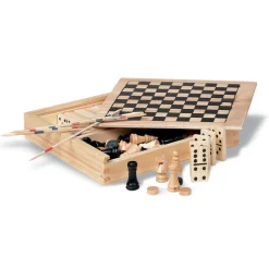 4 gry w drewnianym op / Drewna KC2941-40