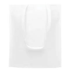 80g Torba z długim uchwytem z włókniny, zgrzewana na gorąco / Donbag / Biały IP31069600