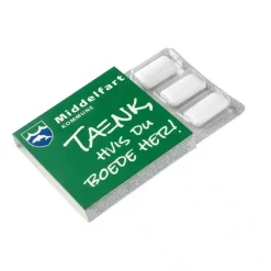 Gumy do żucia w blistrze 6 szt. / Wielokolorowy S0003