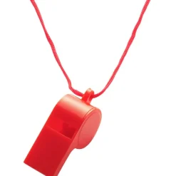 Gwizdek ze sznurkiem / Czerwony V9666-05