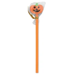 Halloweenowy ołówek z gumką / Pomaranczowy MO3105-10