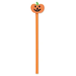 Halloweenowy ołówek z gumką / Pomaranczowy MO3105-10