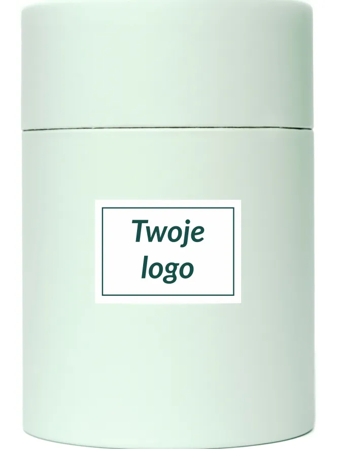 Herbata sypana w tubie z naklejką / Wielokolorowy TBG04100