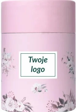 Herbata sypana w tubie z naklejką / Wielokolorowy TBG04100